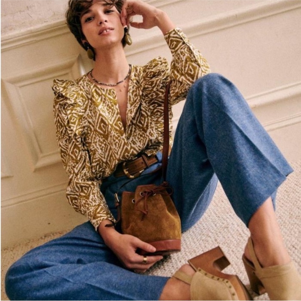 Sezane Théophile Trousers — size 36 (US 4)